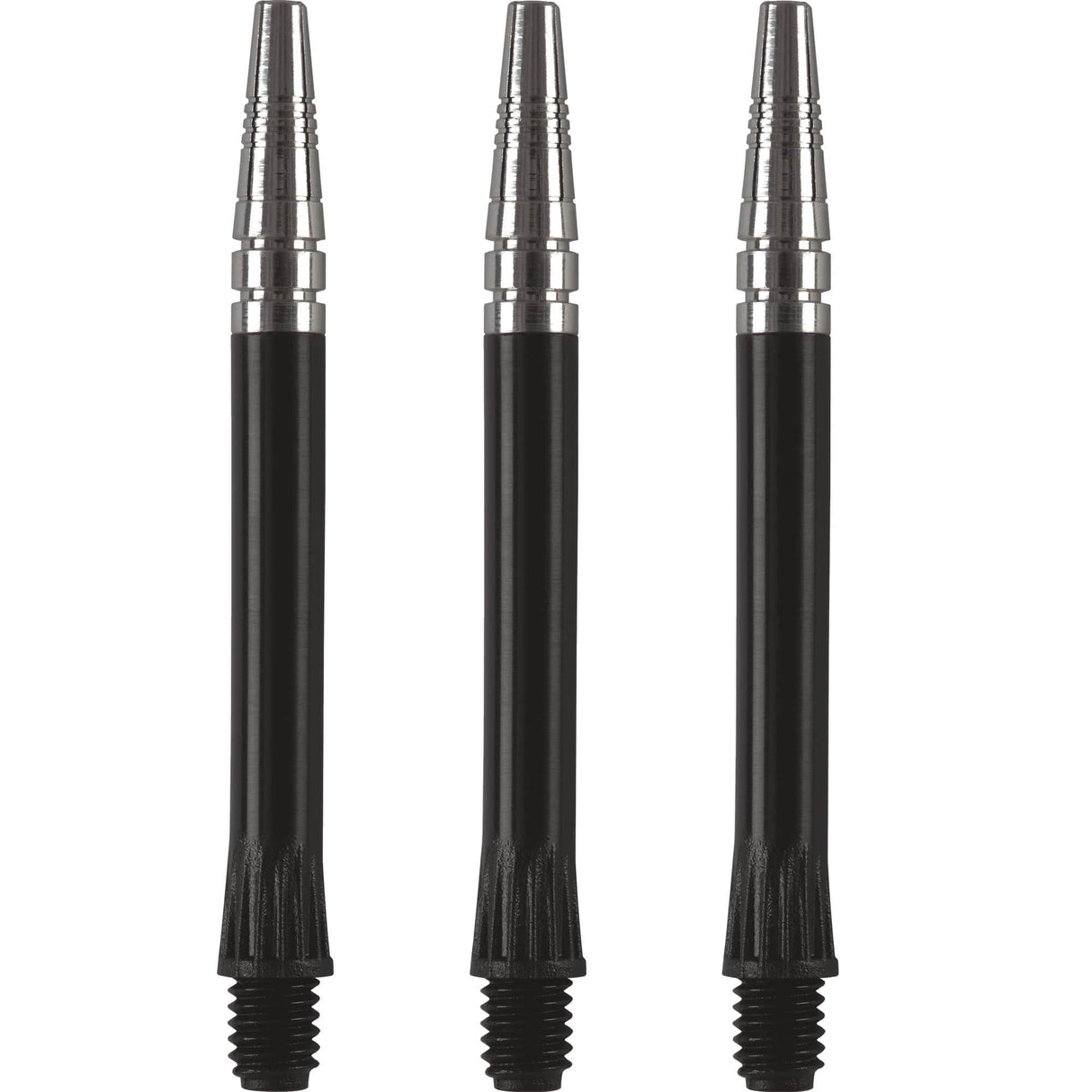 Harrows Alamo Shafts - Nylon Stems - Aluminium Top - Black Medium