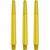 Designa Nylon Shafts - Durable Dart Stems - Yellow Medium