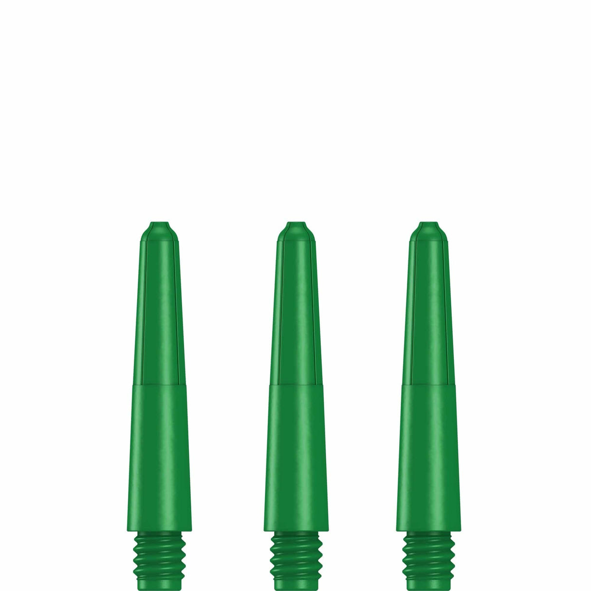 Designa Nylon Shafts - Durable Dart Stems - Green Extra Short