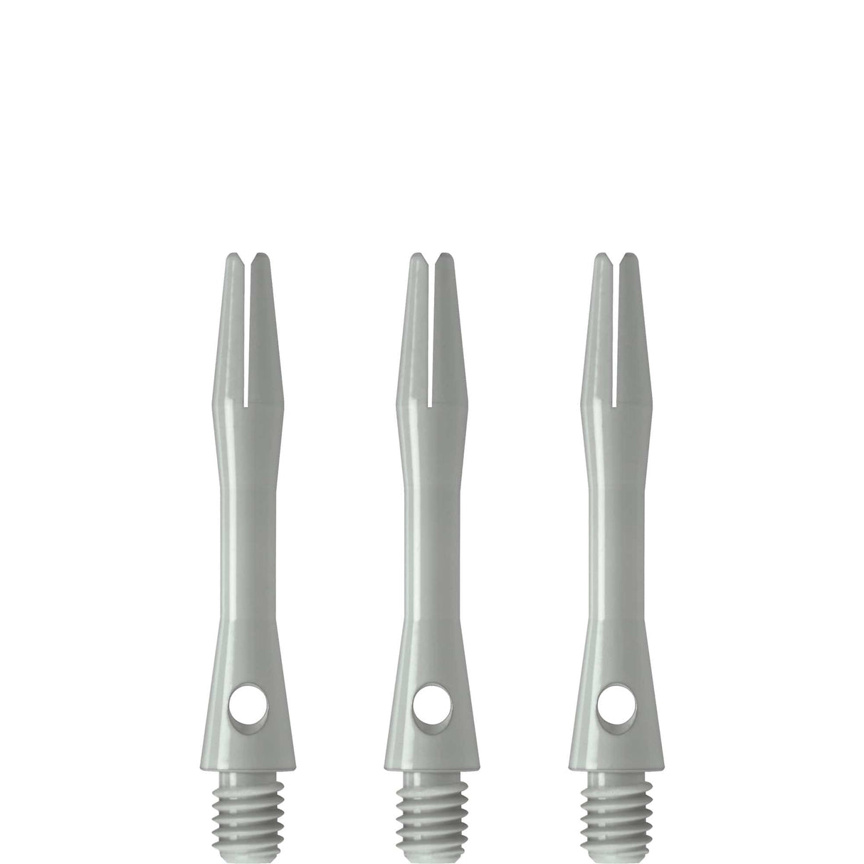 Harrows Keramic Stems - Aluminium Dart Shafts - White Short