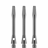 Harrows Keramic Stems - Aluminium Dart Shafts - Gun Metal Tweenie