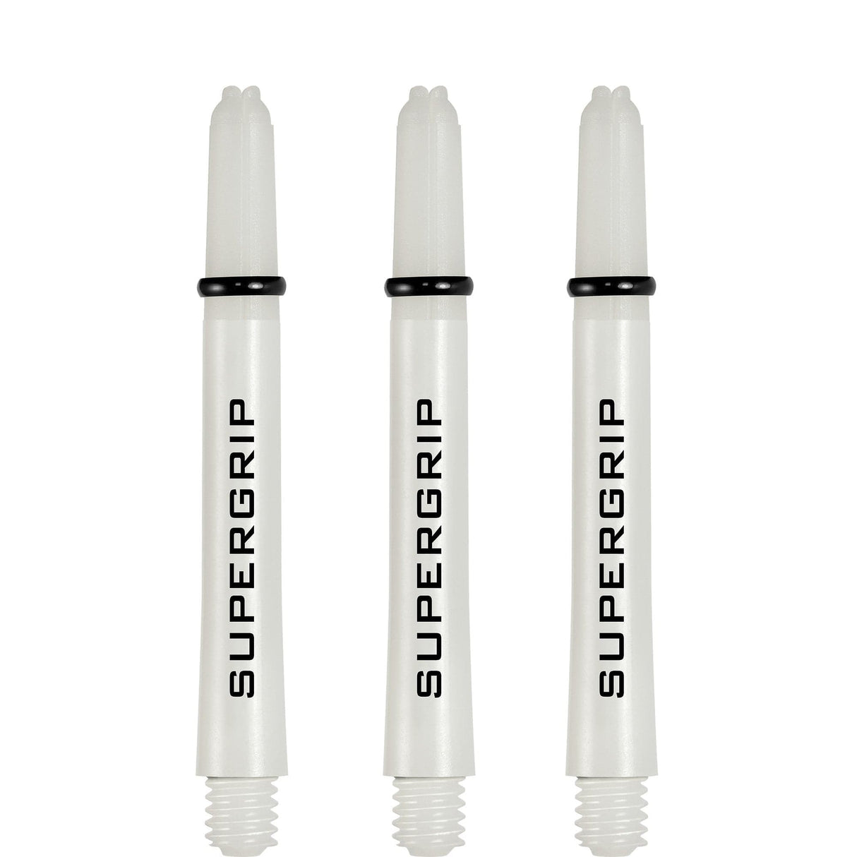 Harrows Supergrip Shafts - Dart Stems - White Tweenie