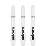 Unicorn Gripper 4 Dart Shafts - White Medium