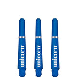 Unicorn Gripper 4 Dart Shafts - Blue Short