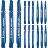 Darts Corner Nylon Dart Shafts - VALUE PACK - 5 Sets - Blue Medium