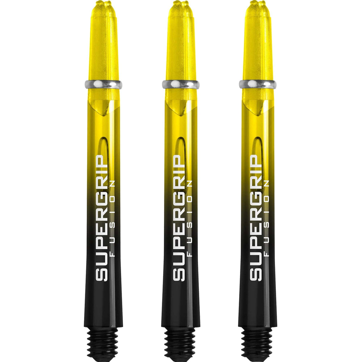 Harrows Supergrip Fusion Shafts - Dart Stems - Yellow Medium