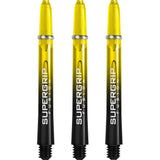 Harrows Supergrip Fusion Shafts - Dart Stems - Yellow Medium