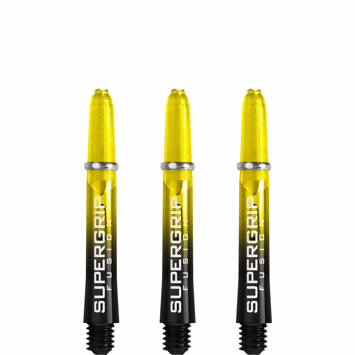 Harrows Supergrip Fusion Shafts - Dart Stems - Yellow Short