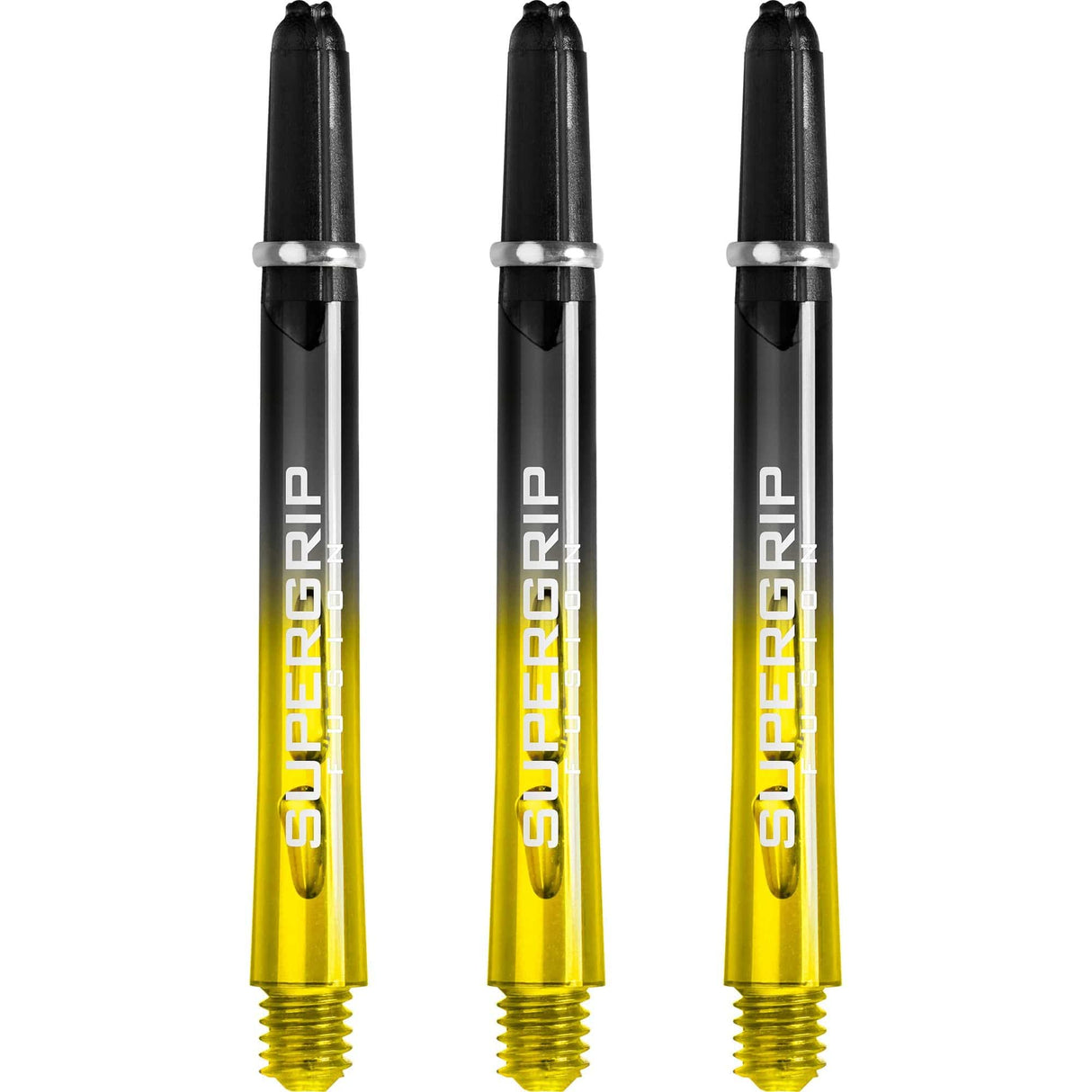 Harrows Supergrip Fusion X Shafts - Dart Stems - Yellow Medium