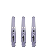 Unicorn Gripper 4 Mirage Dart Shafts - Purple Ultra Short