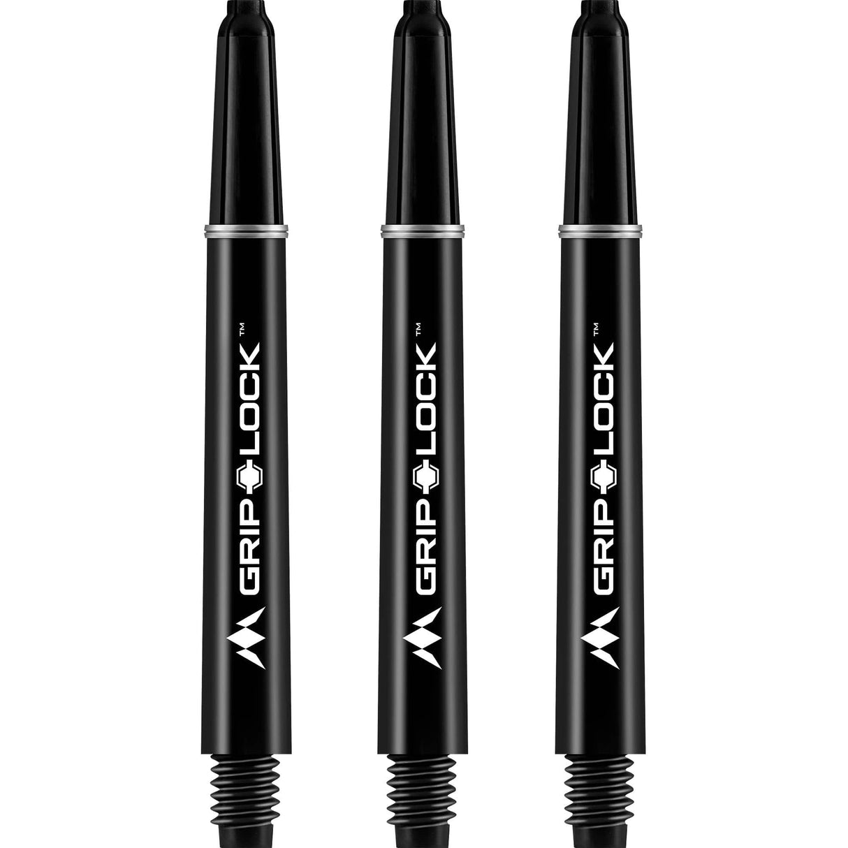 Mission GripLock Shafts - Dart Stems - Black