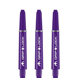 Mission GripLock Shafts - Dart Stems - Purple