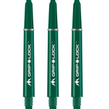 Mission GripLock Shafts - Dart Stems - Green Medium