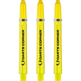 Darts Corner Polycarbonate Shafts - Dart Stems - Yellow Medium