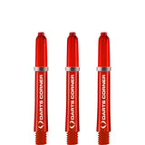 Darts Corner Polycarbonate Shafts - Dart Stems - Red Short