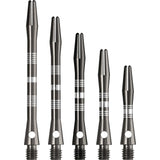 Designa Multiline Aluminium Shafts - Regrooved - Gun Metal