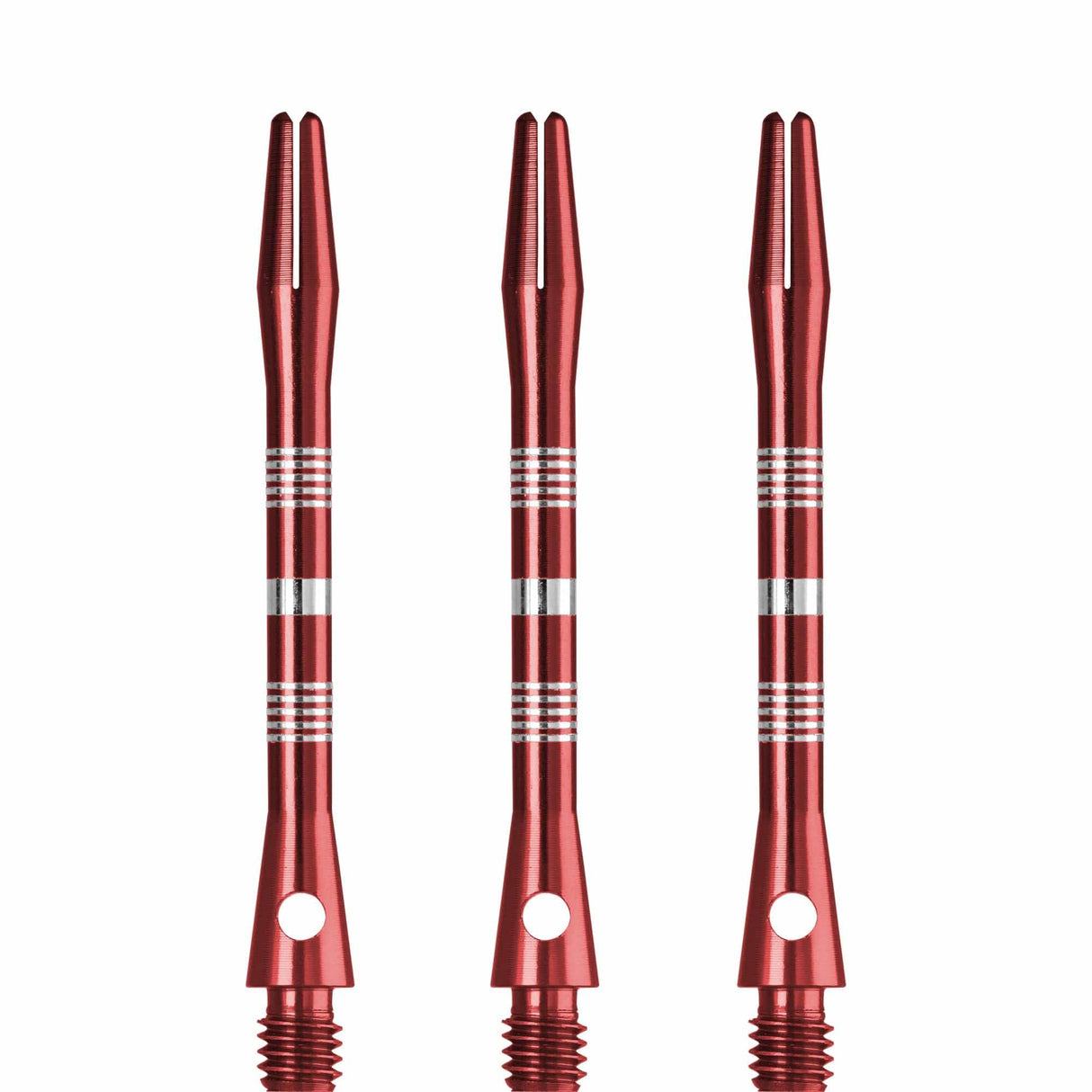 Designa Multiline Aluminium Shafts - Regrooved - Red Medium