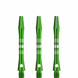 Designa Multiline Aluminium Shafts - Regrooved - Green Tweenie