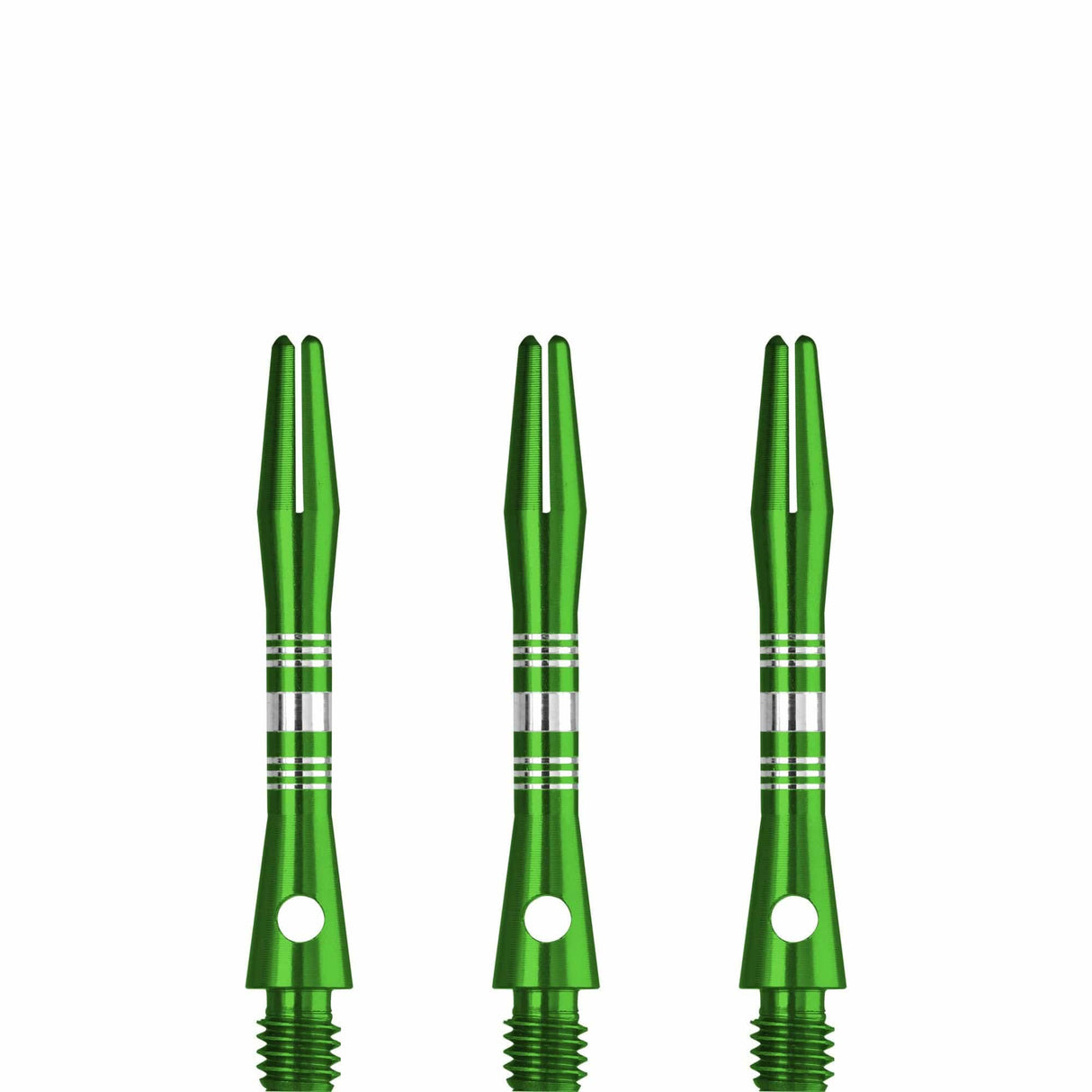 Designa Multiline Aluminium Shafts - Regrooved - Green Short