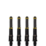 Cuesoul - Dart Shafts - Tero Flight System - AK7 - Standard - Set of 4 - Black Cuesoul 32mm