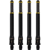 Cuesoul - Dart Shafts - Tero Flight System - AK7 - Standard - Set of 4 - Black Cuesoul 53mm