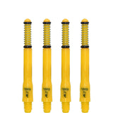 Cuesoul - Dart Shafts - Tero Flight System - AK7 - Standard - Set of 4 - Yellow Cuesoul 43.5mm