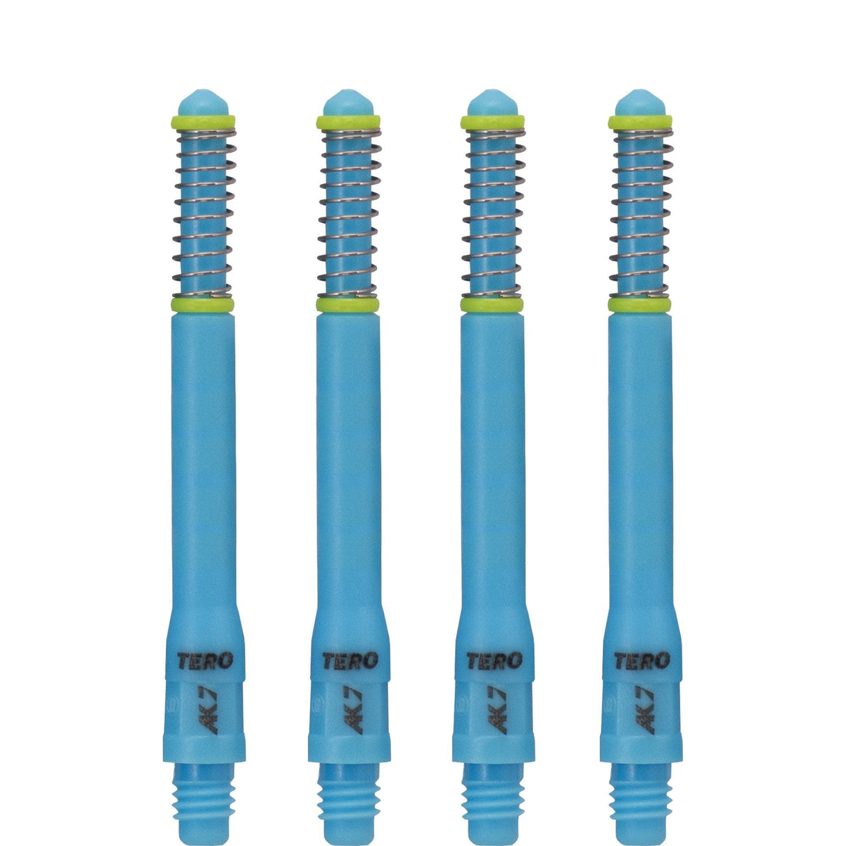 Cuesoul - Dart Shafts - Tero Flight System - AK7 - Standard - Set of 4 - Blue Cuesoul 47mm