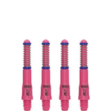 Cuesoul - Dart Shafts - Tero Flight System - AK7 - Standard - Set of 4 - Pink Cuesoul 32mm
