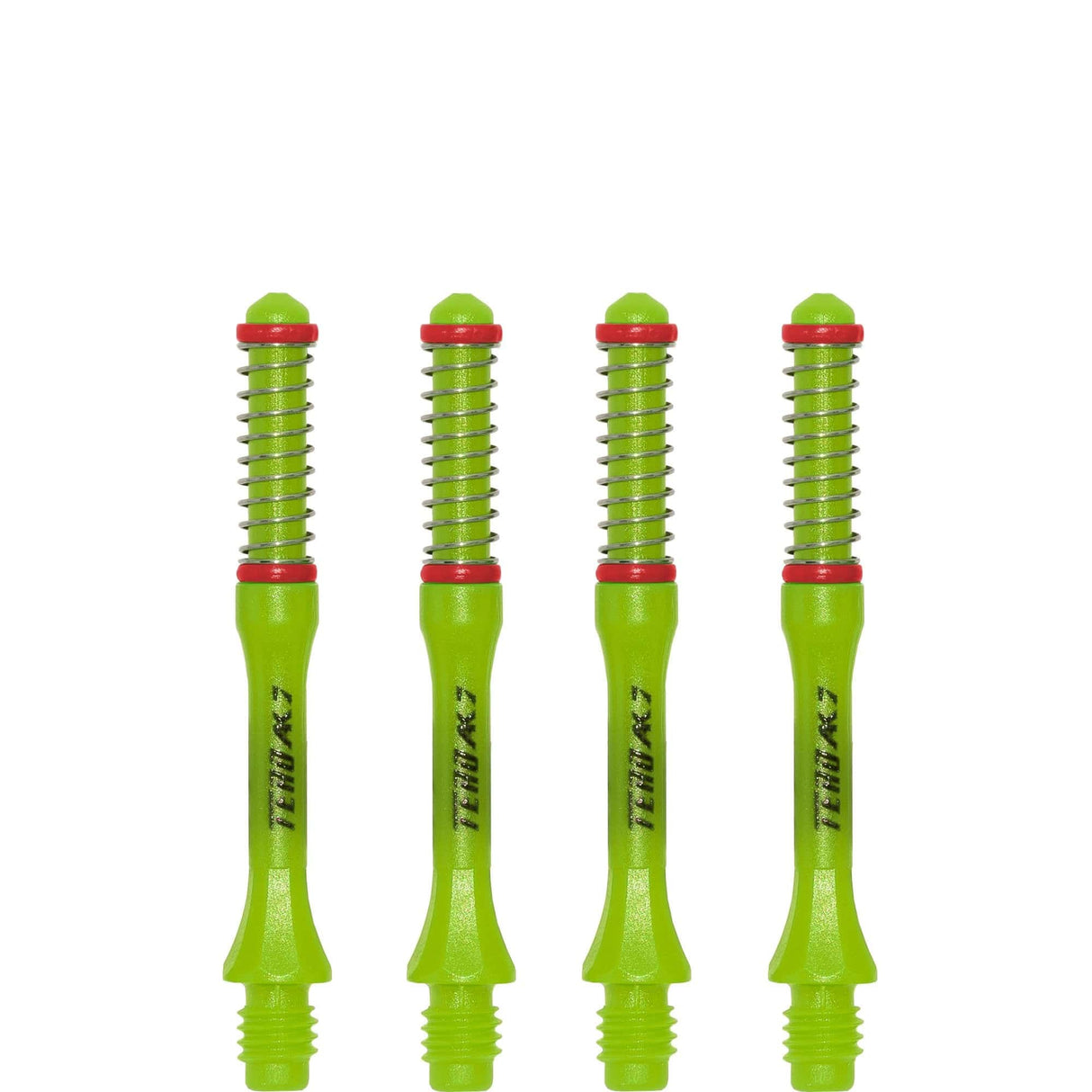 Cuesoul - Dart Shafts - Tero Flight System - AK7 - Slim - Set of 4 - Green Cuesoul 37mm