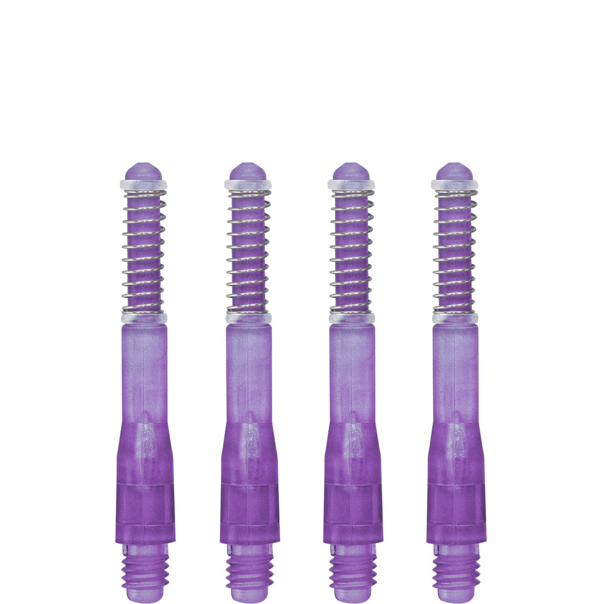 Cuesoul - Dart Shafts - Tero Flight System - AK7 - Gradient - Standard - Set of 4 - Purple Cuesoul 37mm