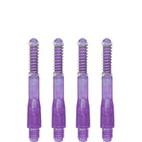 Cuesoul - Dart Shafts - Tero Flight System - AK7 - Gradient - Standard - Set of 4 - Purple Cuesoul 37mm