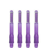 Cuesoul - Dart Shafts - Tero Flight System - AK7 - Gradient - Standard - Set of 4 - Purple Cuesoul 40mm