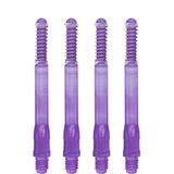 Cuesoul - Dart Shafts - Tero Flight System - AK7 - Gradient - Standard - Set of 4 - Purple Cuesoul 47mm