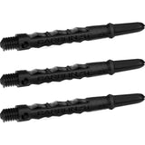 Harrows Carbon ST Shafts - Dart Stems - Black & Smokey