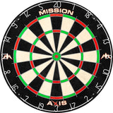 Deal 01 - Black Jigsaw Surround - Axis Dartboard - Throwline - 6 Darts