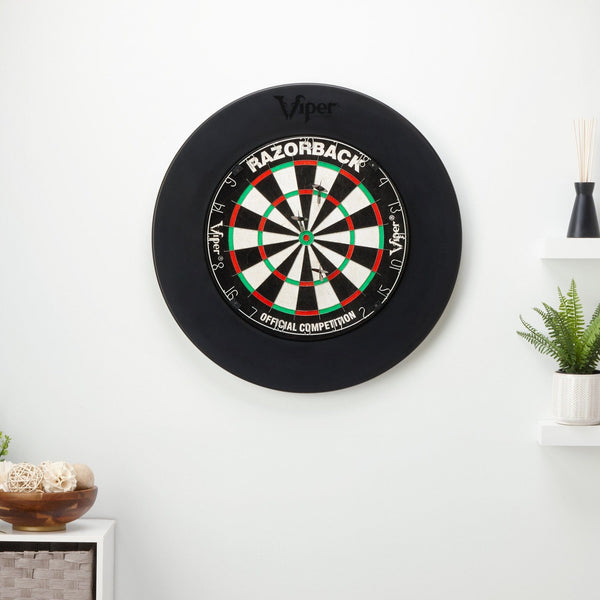 Shot Darts One Piece Dart Board Black Surround