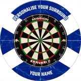 Designa Dartboard Surround - Design Collection - Heavy Duty - Scotland