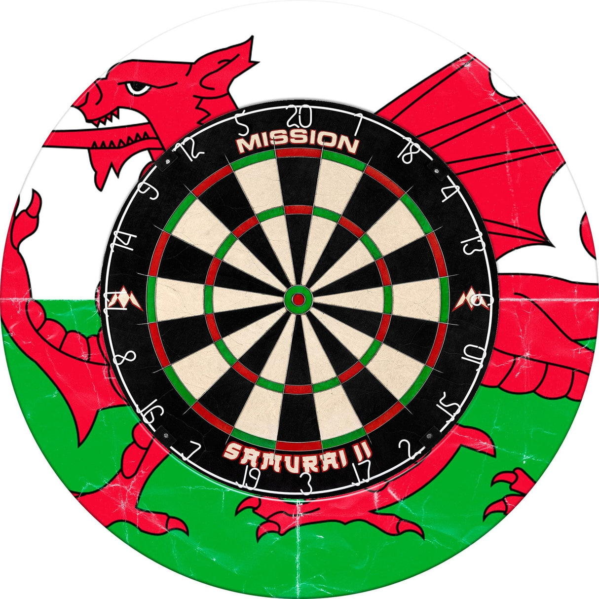 Designa Dartboard Surround - Design Collection - Heavy Duty - Wales