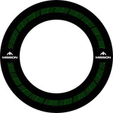 Mission Dartboard Surround - Heavy Duty - Design Collection - Green Reach