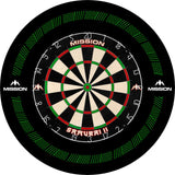 Mission Dartboard Surround - Heavy Duty - Design Collection - Green Reach