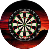 *Mission Dartboard Surround - Heavy Duty - Design Collection - Red Dawn