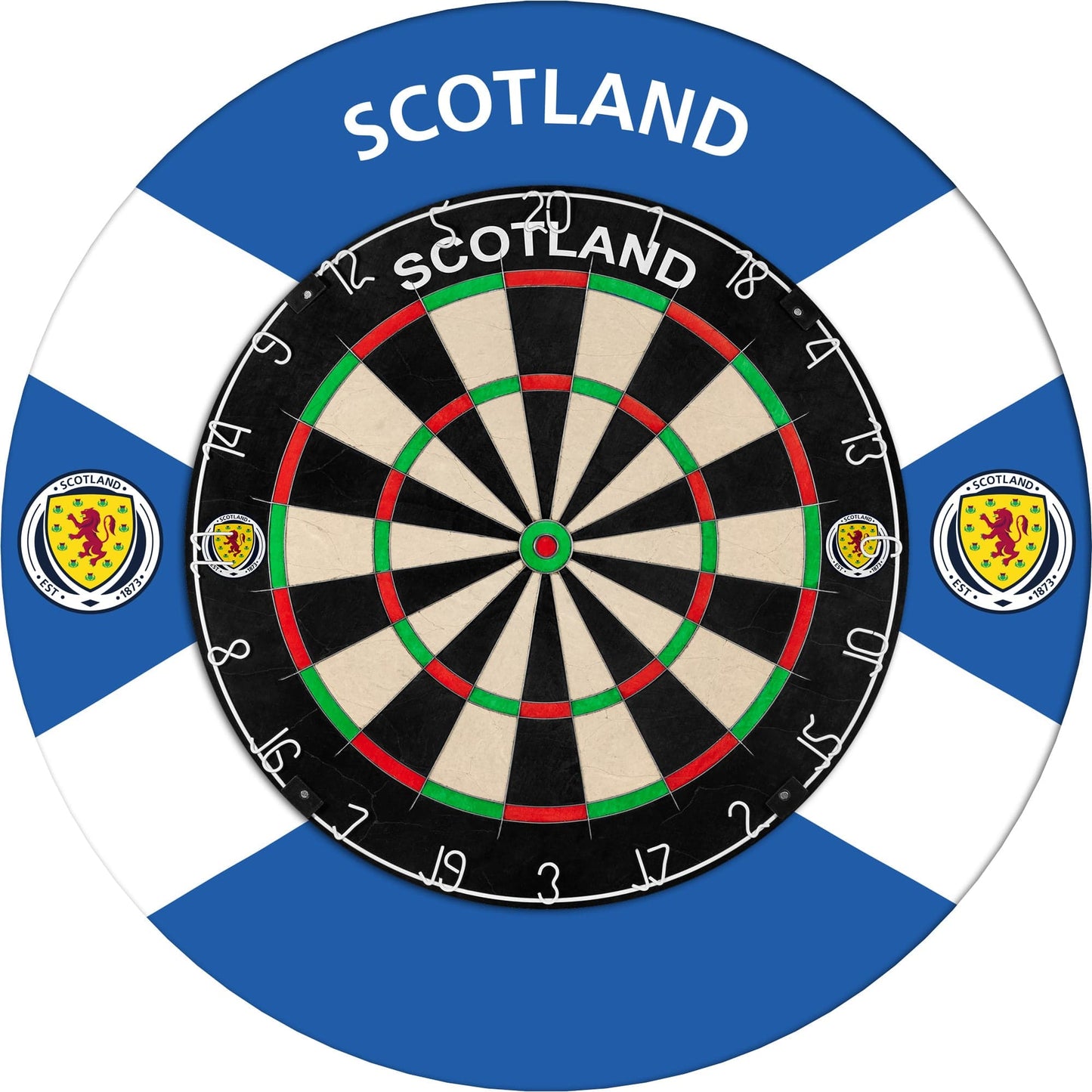 Scotland Football Dartboard Surround Official Licensed S2 Blue