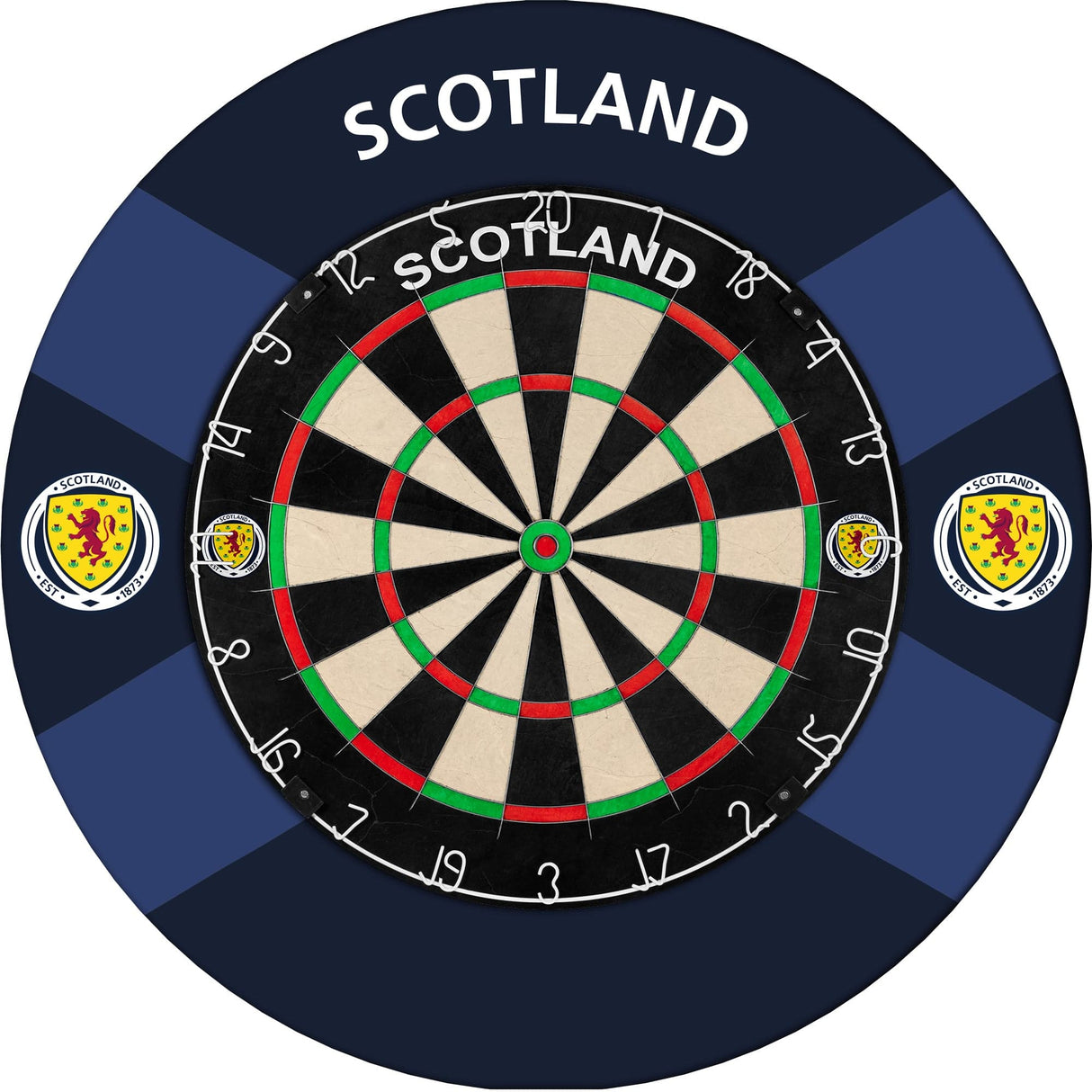 Scotland Football Dartboard Surround - Official Licensed - S1 - Navy