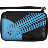 Harrows Blaze Fire Pro 6 Dart Wallet - Darts Case - Strong Aqua Blue