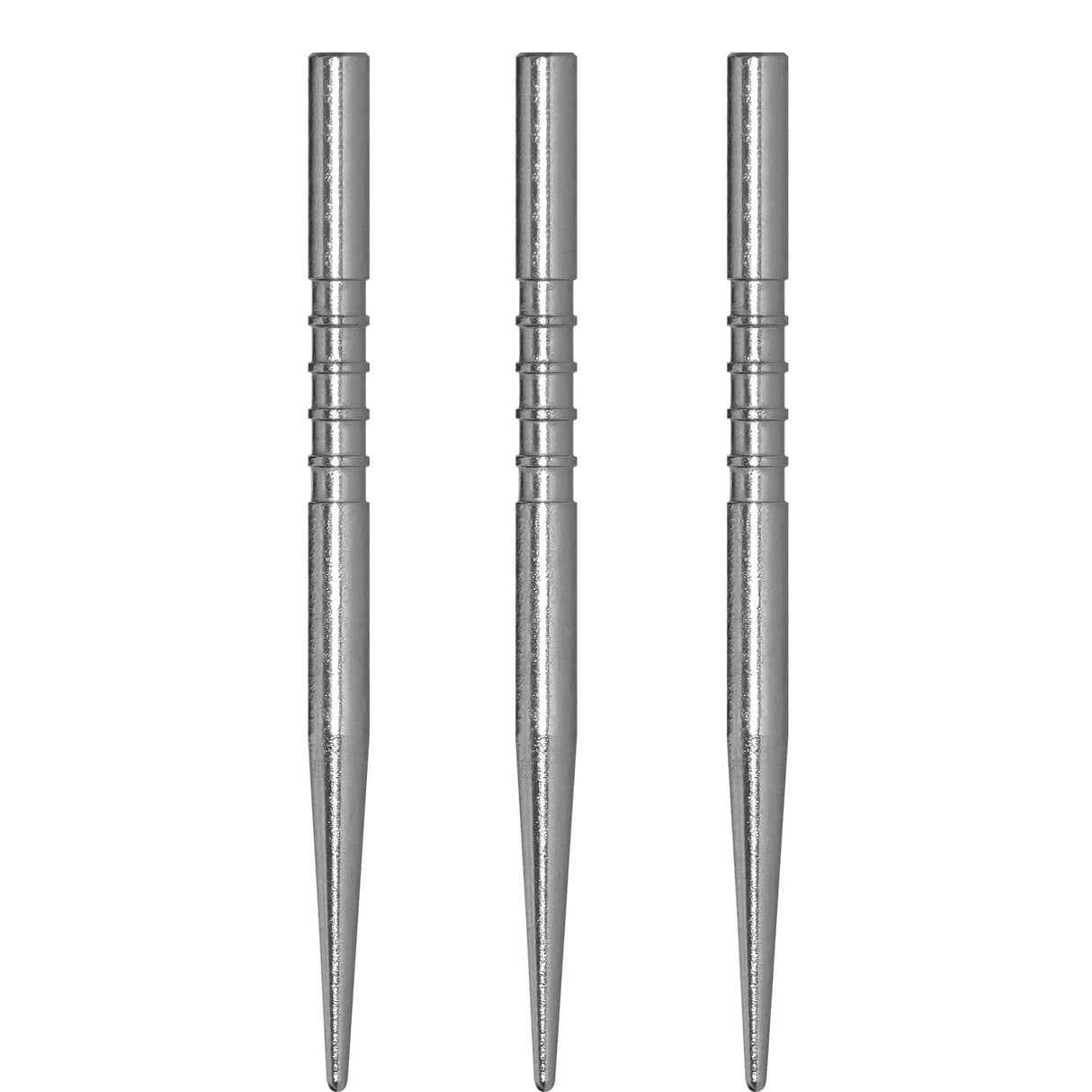 Datadart Shark Dart Points - Precision Steel Tip - Silver 38mm