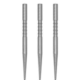 Datadart Shark Dart Points - Precision Steel Tip - Silver 38mm