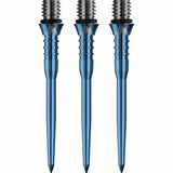 Mission Titan Pro Ti Conversion Points - Grooved - Solid Blue 34mm