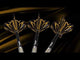 BULL'S Stinger Darts - Steel Tip - Gold Titanium