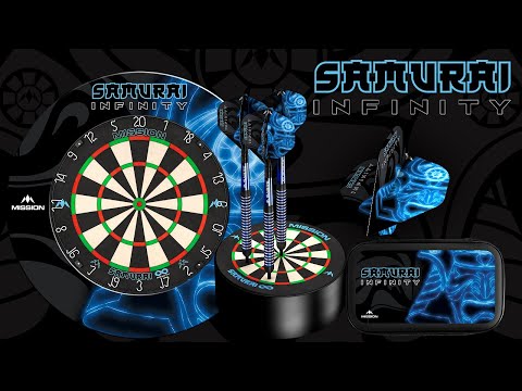 Mission Darts EVA Dart Case - Samurai Infinity - Blue